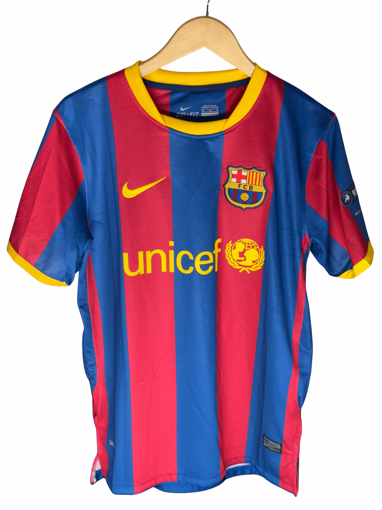 Barcelona 2010/11 – Messi #10 (UCL Patch)